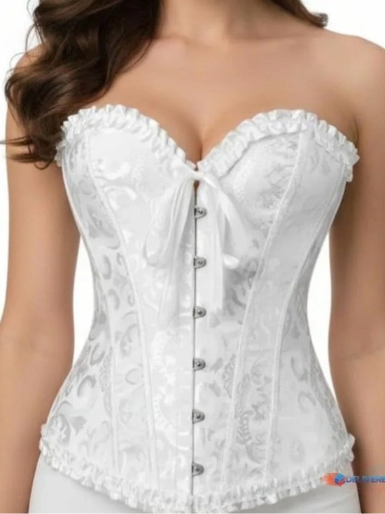 Unbranded Tops - Corset Sleeveless Top Fairycore Renaissance